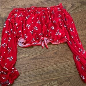 Long Sleeve Crop Top